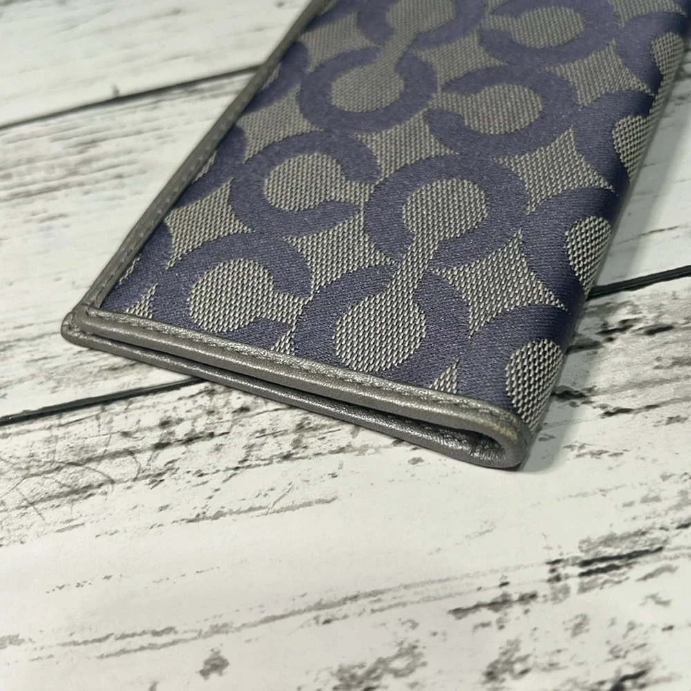 Coach Checkbook Long Wallet